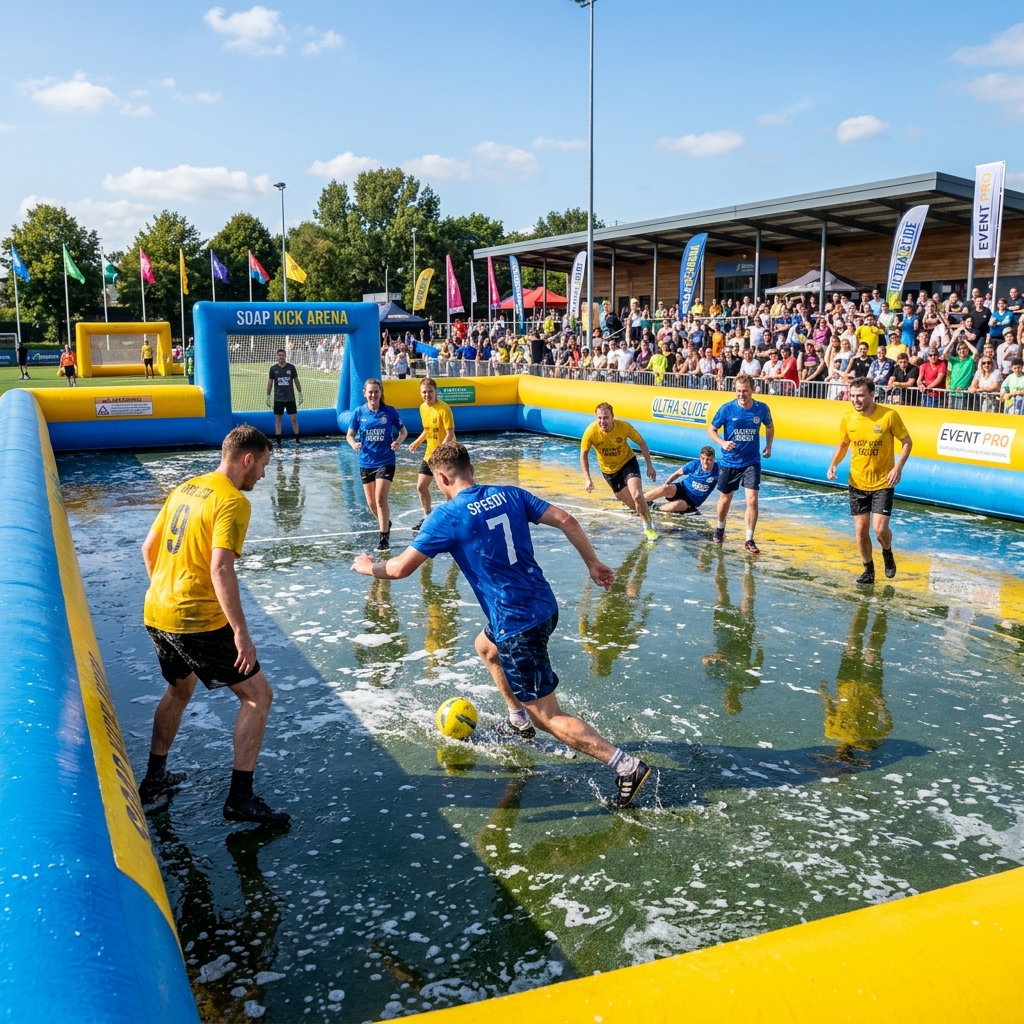 Soap Football Court